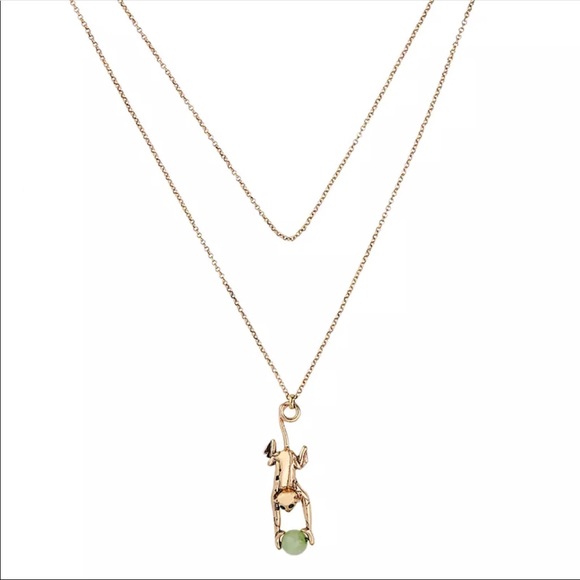 Jewelry - Double Chain Monkey Necklace